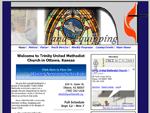 View an example of our template site package by checking out Trinity United Methodist Church